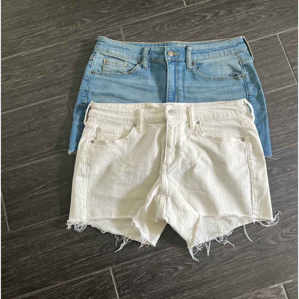 Lot of Two UT Denim Stretch Shorts